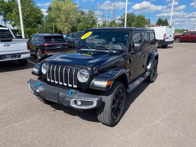 2022 Jeep Wrangler 4xe Unlimited Sahara 4x4 for sale in Geneva, NY
