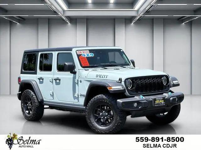 2024 Jeep Wrangler 4xe Willys 4xe for sale in Selma, CA