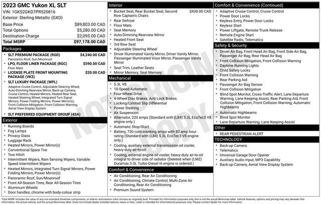 2023 GMC Yukon XL SLT for sale in Wheat Ridge, CO