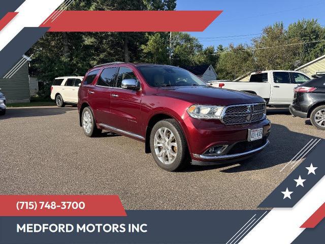 2017 Dodge Durango Citadel AWD for sale in Medford, WI