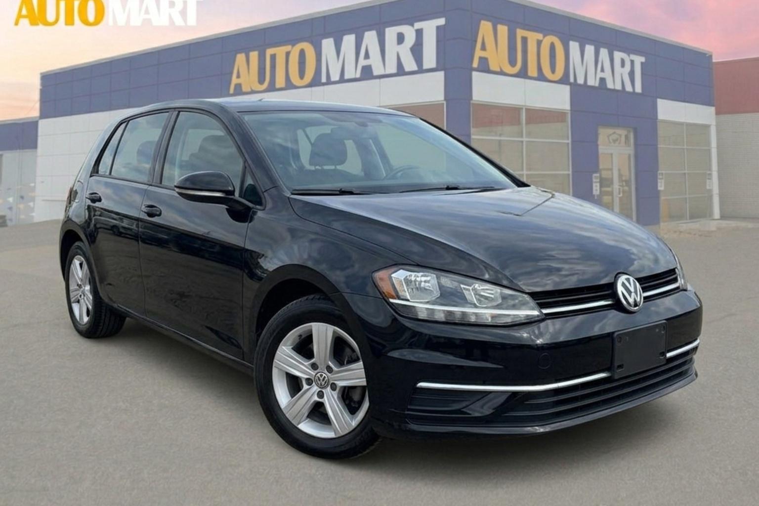 Deep Black Pearl 2021 Volkswagen Golf Hatchback Automatic