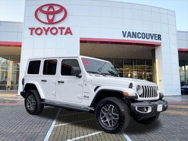 2024 Jeep Wrangler 4-Door Sahara 4x4 for sale in Vancouver, WA
