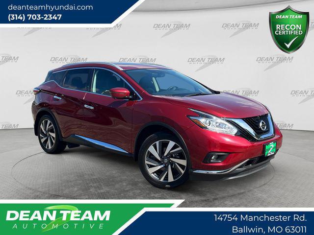 2018 Nissan Murano Platinum for sale in BALLWIN, MO