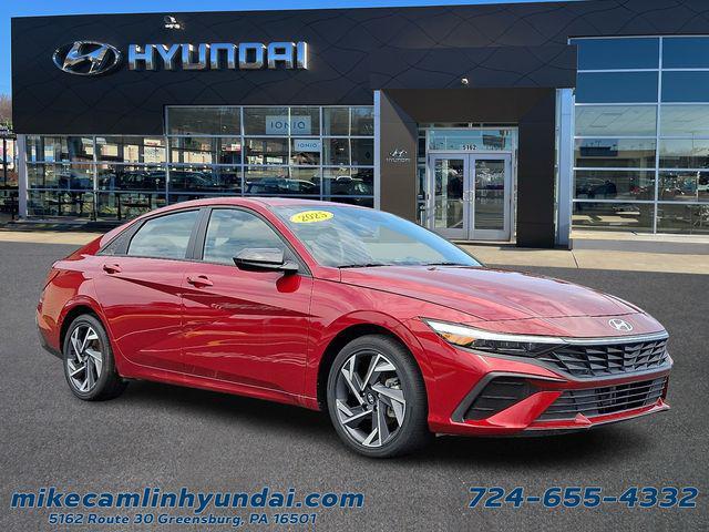 2025 Hyundai Elantra Hybrid SEL Sport for sale in GREENSBURG, PA
