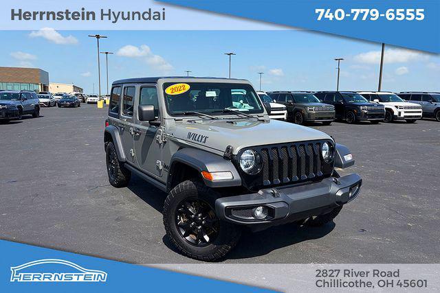 2022 Jeep Wrangler Unlimited Willys Sport 4x4 for sale in CHILLICOTHE, OH