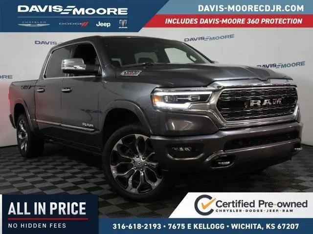 2022 Ram 1500 Limited Crew Cab 4x4 5'7" Box for sale in Wichita, KS