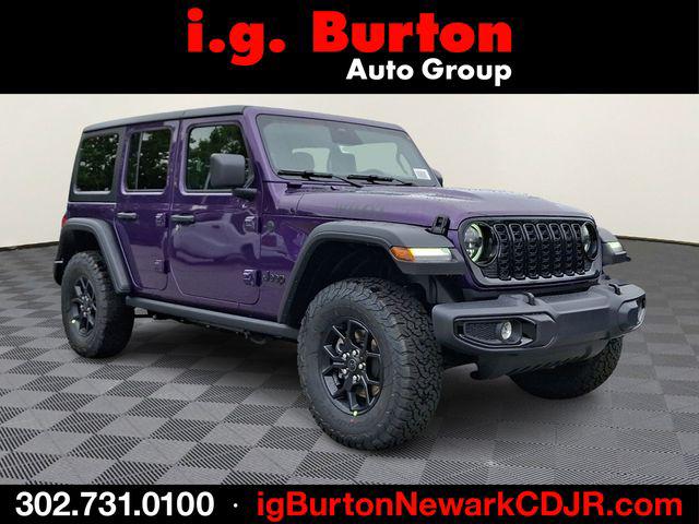 2026 Jeep Wrangler 4-Door Willys 4x4 for sale in Newark, DE