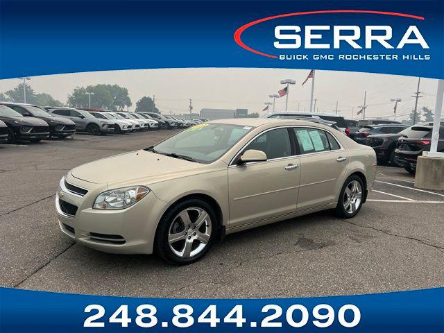 Gold Mist Metallic 2012 Chevrolet Malibu Sedan Front-Wheel Drive Automatic