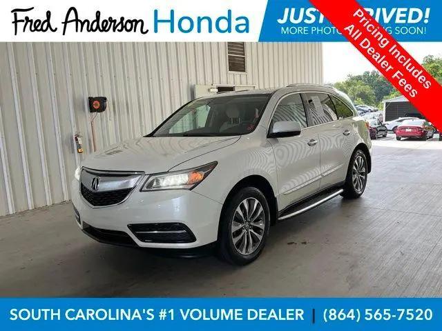 2014 Acura MDX Tech/Entertainment Pkg for sale in Greenville, SC