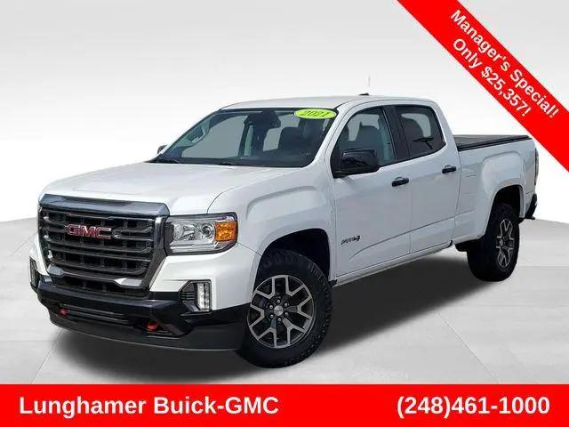 2021 GMC Canyon 4WD Crew Cab Long Box AT4 - Leather for sale in Waterford Township, MI
