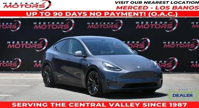 2022 Tesla Model Y Performance Dual Motor All-Wheel Drive for sale in Merced, CA