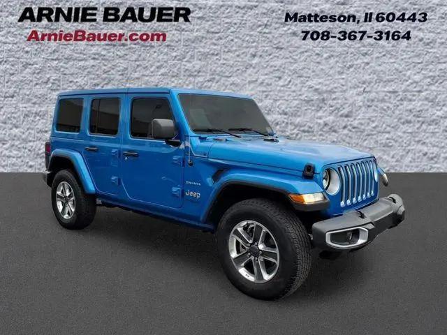 2022 Jeep Wrangler Unlimited Sahara 4x4 for sale in Matteson, IL