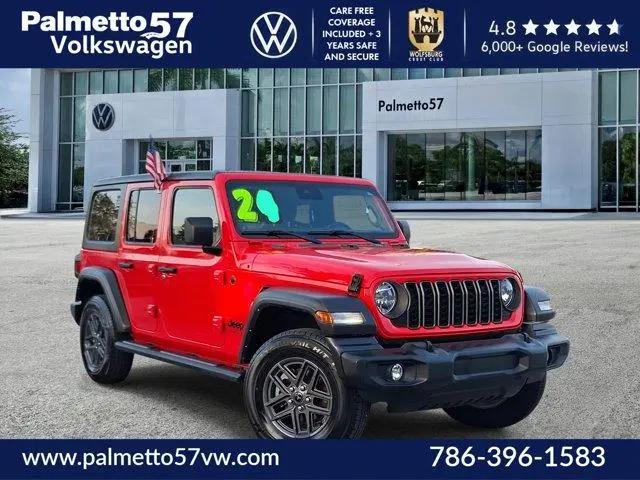 2024 Jeep Wrangler 4-Door Sport S 4x4 for sale in Miami, FL