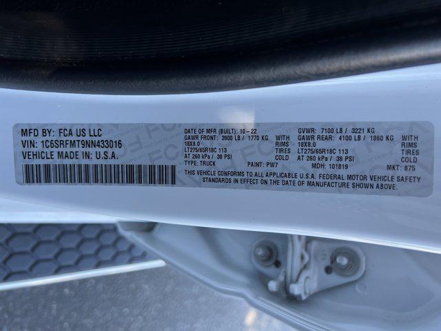 2022 Ram 1500 Big Horn Crew Cab 4x4 6'4" Box