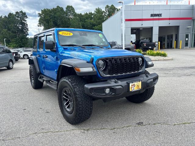 2024 Jeep Wrangler 4-Door Willys 4x4 for sale in Greenfield, MA