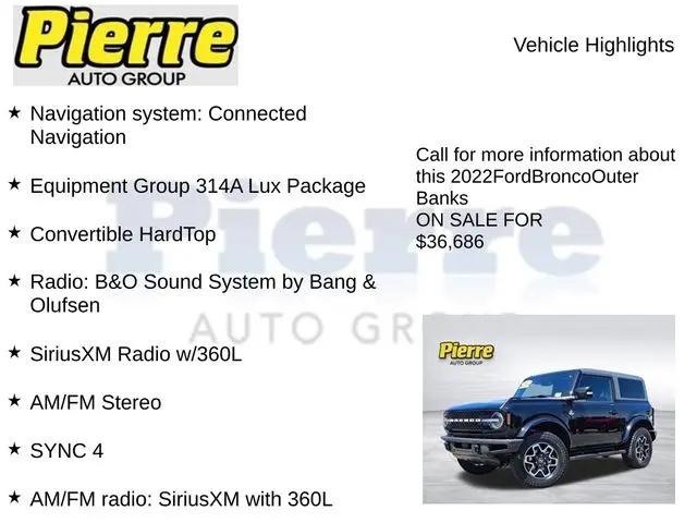 2022 Ford Bronco Outer Banks