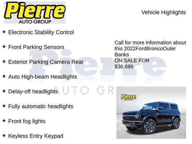 2022 Ford Bronco Outer Banks