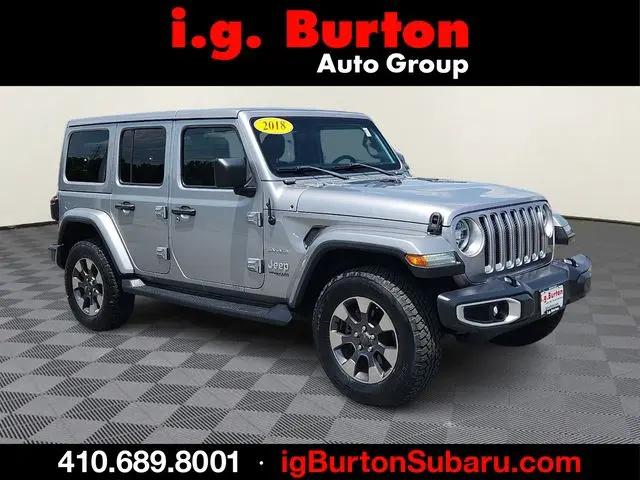 2018 Jeep Wrangler Unlimited Sahara 4x4 for sale in Glen Burnie, MD