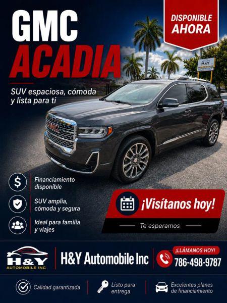 2021 GMC Acadia FWD Denali for sale in Hialeah, FL