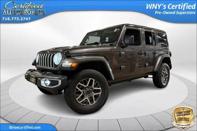 2025 Jeep Wrangler 4-Door Sahara 4x4 for sale in Grand Island, NY