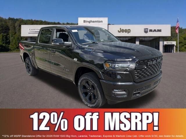 2026 Ram 1500 Big Horn Crew Cab 4x4 57 Box for sale in Binghamton, NY