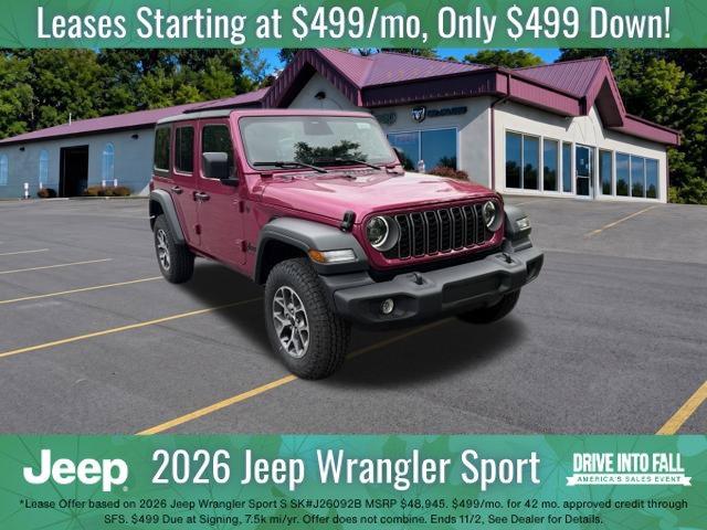 2026 Jeep Wrangler 4-Door Sport S 4x4 for sale in Cobleskill, NY
