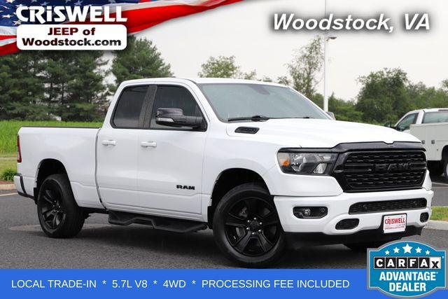2022 RAM 1500 Big Horn Quad Cab 4x4 64 Box 2022 RAM 1500 Big Horn Quad Cab 4x4 64 Box