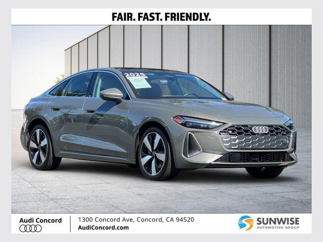 Gray Metallic 2025 Audi A5 Sedan All-Wheel Drive Automatic