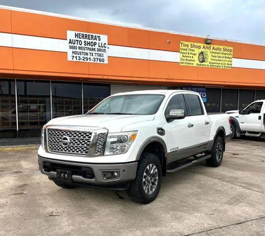 2017 Nissan Titan Platinum Reserve for sale in Houston, TX