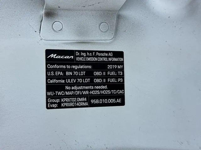 2019 Porsche Macan Base