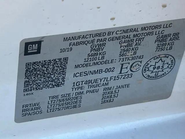 2020 GMC Sierra 3500HD SLT