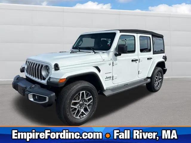 2024 Jeep Wrangler 4-Door Sahara 4x4 for sale in Fall River, MA