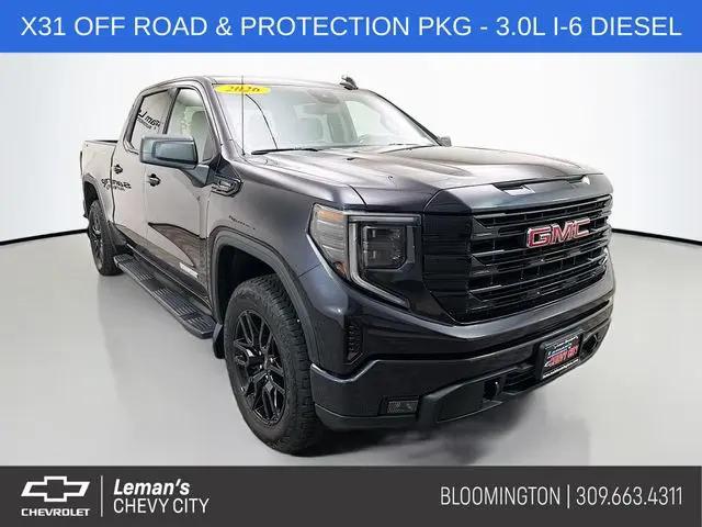 2026 GMC Sierra 1500 Crew Cab, Short Bed, Elevation, 4WD for sale in Bloomington, IL