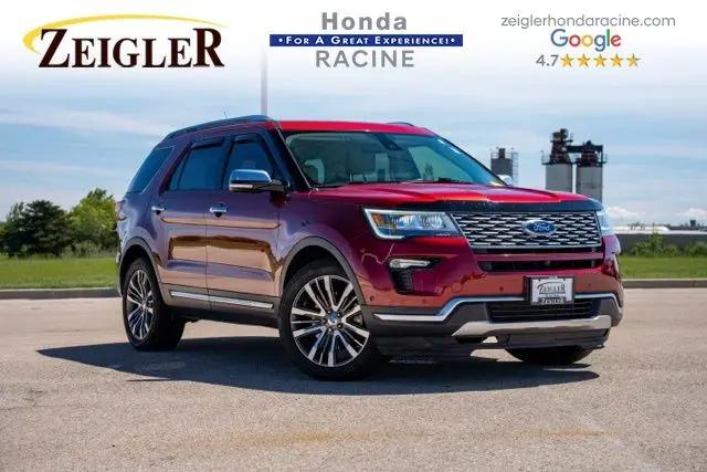 2018 Ford Explorer Platinum for sale in Mount Pleasant, WI