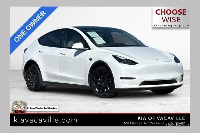 2021 Tesla Model Y Long Range Dual Motor All-Wheel Drive for sale in Vacaville, CA