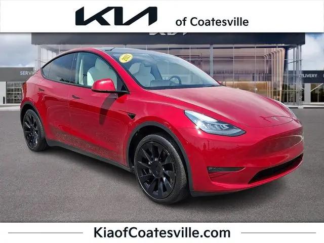 2021 Tesla Model Y Long Range Dual Motor All-Wheel Drive for sale in Coatesville, PA
