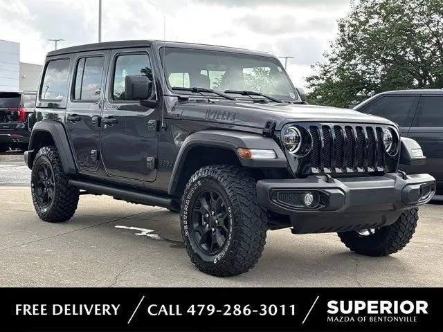 2022 Jeep Wrangler Unlimited Willys 4x4 for sale in Bentonville, AR