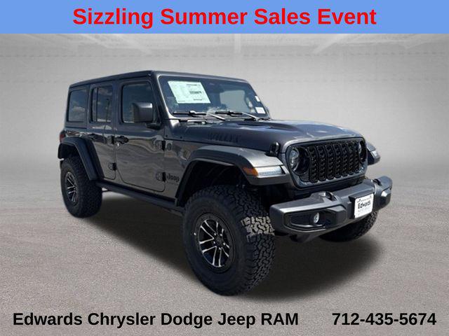 2026 Jeep Wrangler 4-Door Willys 4x4 for sale in Council Bluffs, IA