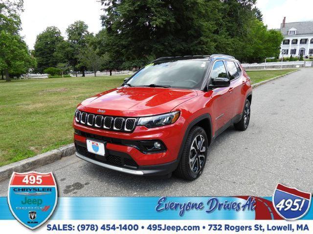 2023 Jeep Compass Limited 4x4 for sale in Lowell, MA