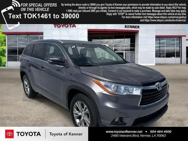 2015 Toyota Highlander XLE V6 for sale in Kenner, LA
