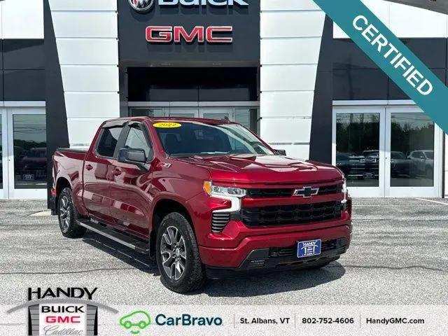 2022 Chevrolet Silverado 1500 4WD Crew Cab Short Bed RST for sale in Saint Albans, VT