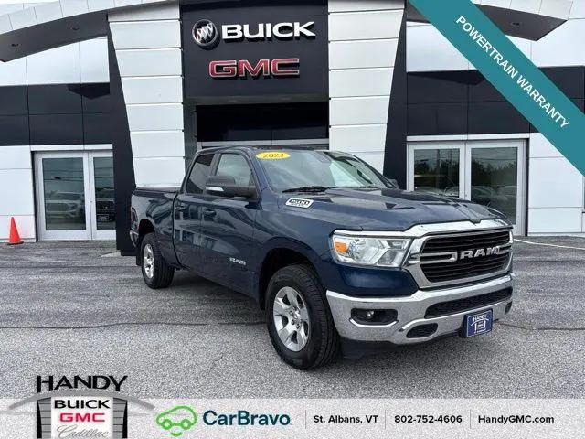 2021 Ram 1500 Big Horn Quad Cab 4x4 6'4" Box for sale in Saint Albans, VT