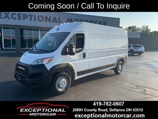2025 Ram ProMaster 2500 Cargo Van Tradesman High Roof 159" WB w/Pass Seat for sale in Defiance, OH