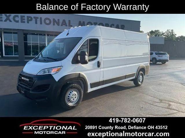 2025 Ram ProMaster 2500 Cargo Van Tradesman High Roof 159" WB w/Pass Seat for sale in Defiance, OH
