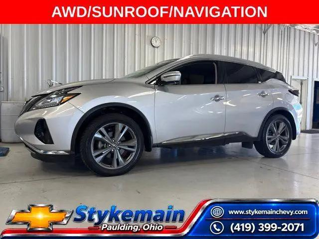 2020 Nissan Murano Platinum Intelligent AWD for sale in Paulding, OH