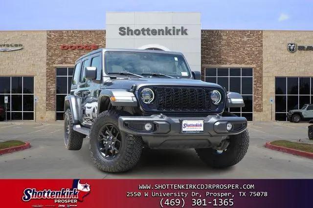 2024 Jeep Wrangler 4-Door Willys 4x4 for sale in Prosper, TX