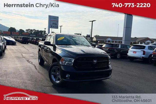 2017 Ram 1500 Express Quad Cab 4x4 6'4" Box for sale in Chillicothe, OH