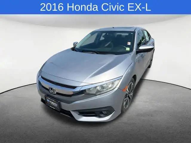 2016 Honda Civic EX-L for sale in Yorkville, NY