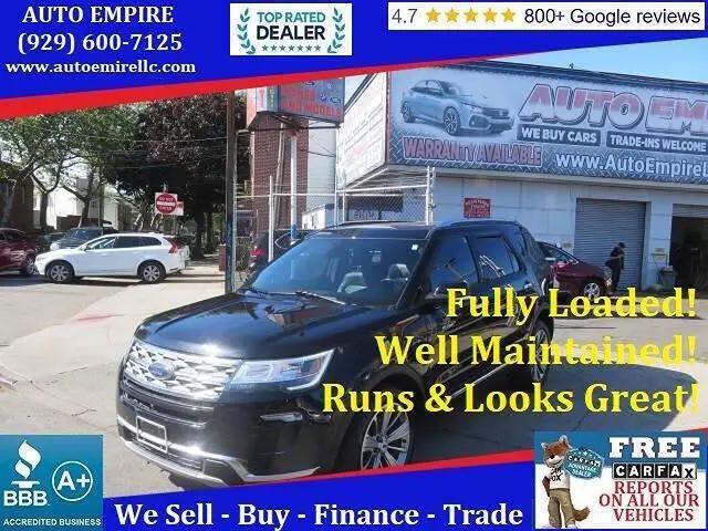 2018 Ford Explorer Limited for sale in Brooklyn, NY