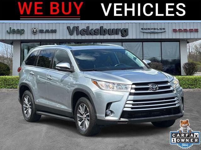 2019 Toyota Highlander XLE for sale in Vicksburg, MI